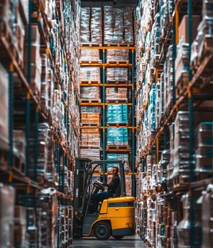 StockCake-Warehouse Forklift Operation_1727785660